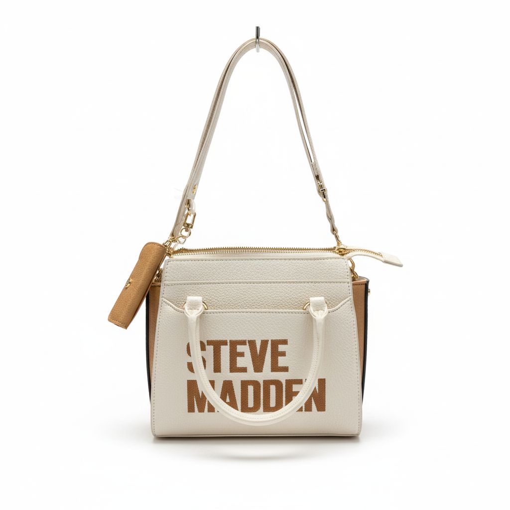 Cartera Steve Madden Mediana Crema