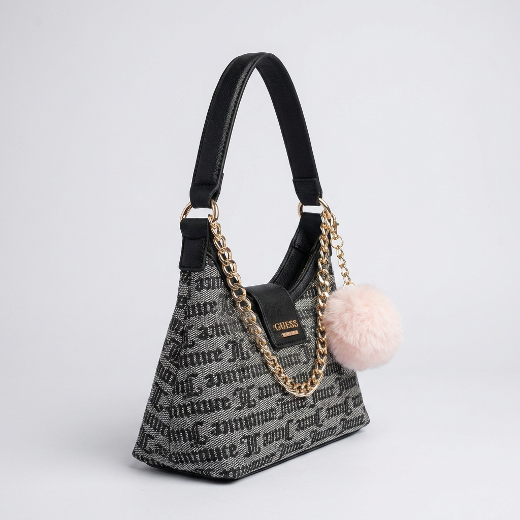 Juicy Couture shoulder bag con pom pom - Imagen 2