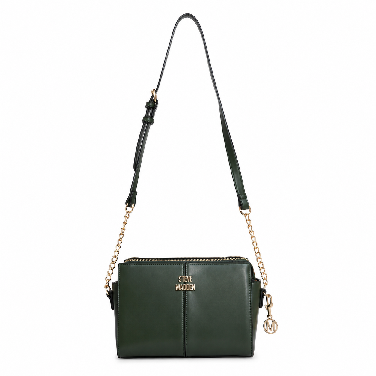 Cartera Steve Madden Crossbody Verde con Cadena